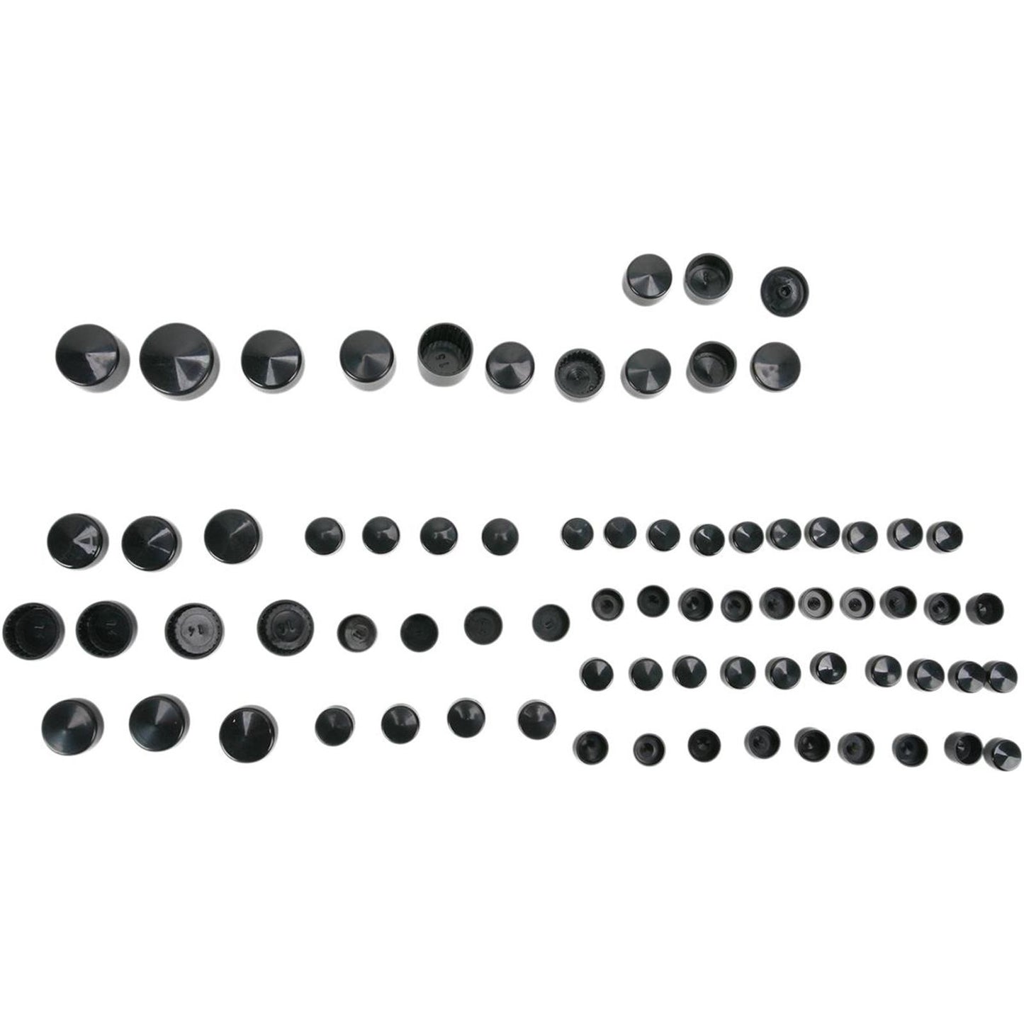 Drag Specialties Covers Bolt Black 2401-0715_254561