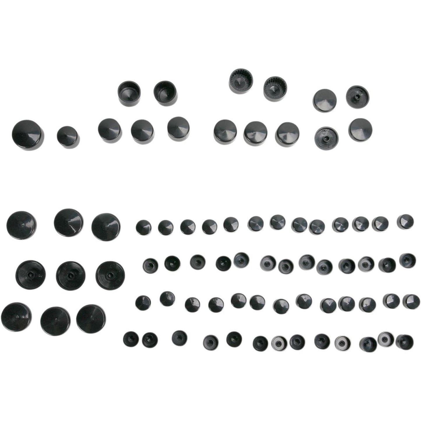 Drag Specialties Covers Bolt Black 2401-0713_254572