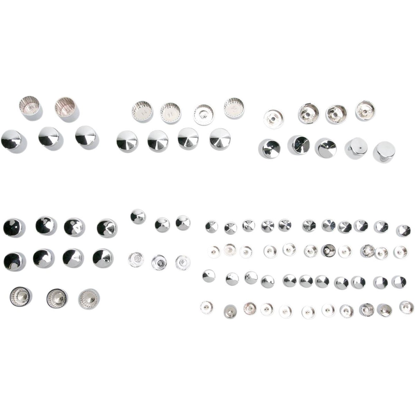 Drag Specialties Covers Bolt Chrome 2401-0702_254587
