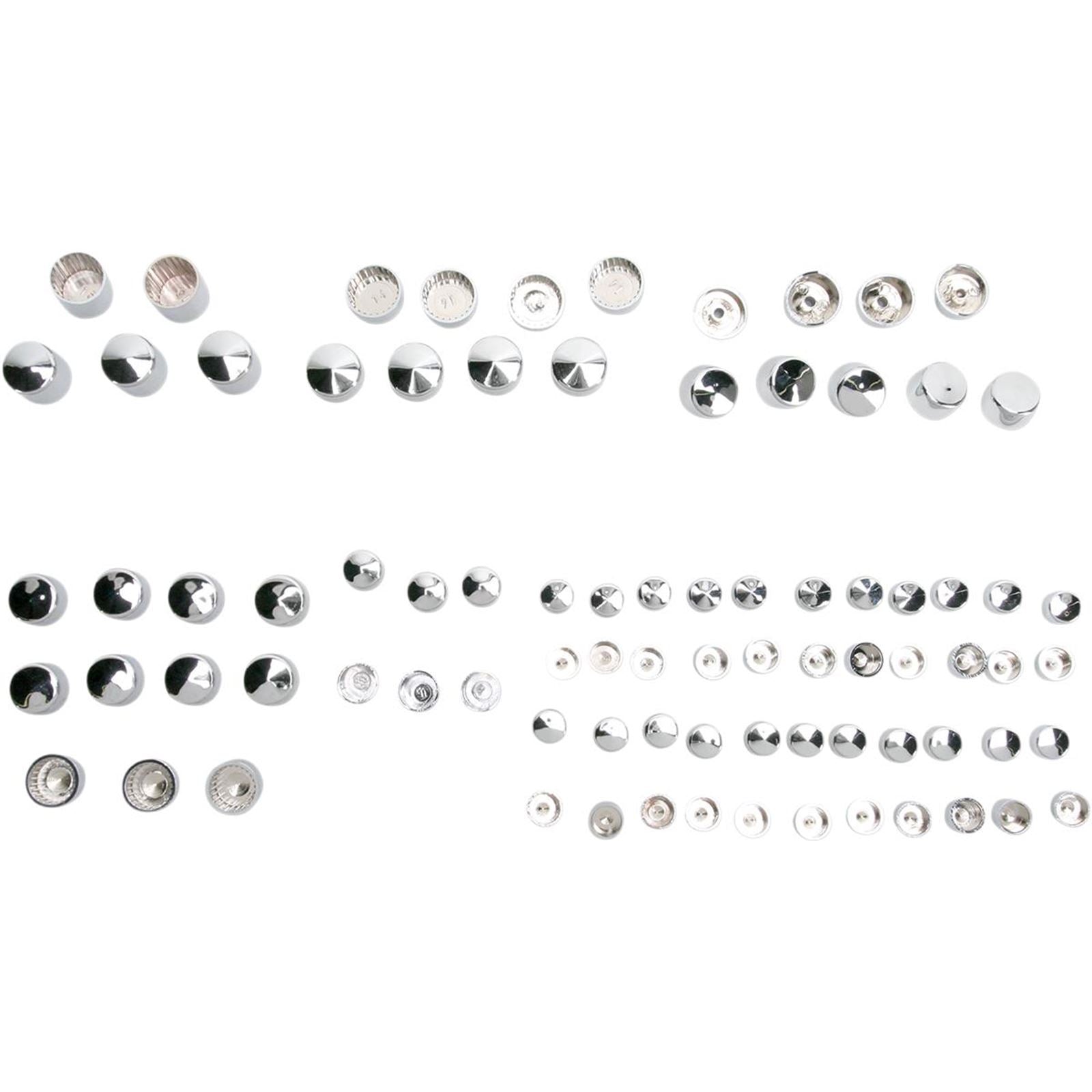 Drag Specialties Covers Bolt Chrome 2401-0702_254587