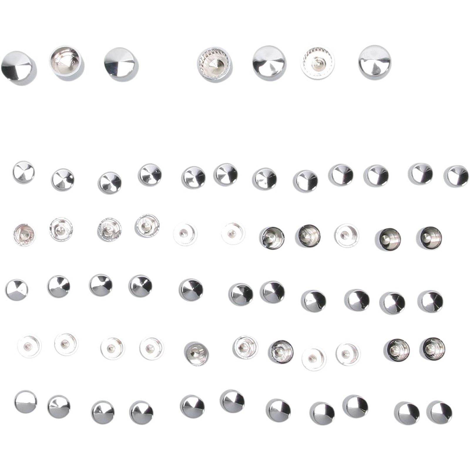 Drag Specialties Covers Engine Bolt Chrome 2401-0696_254593