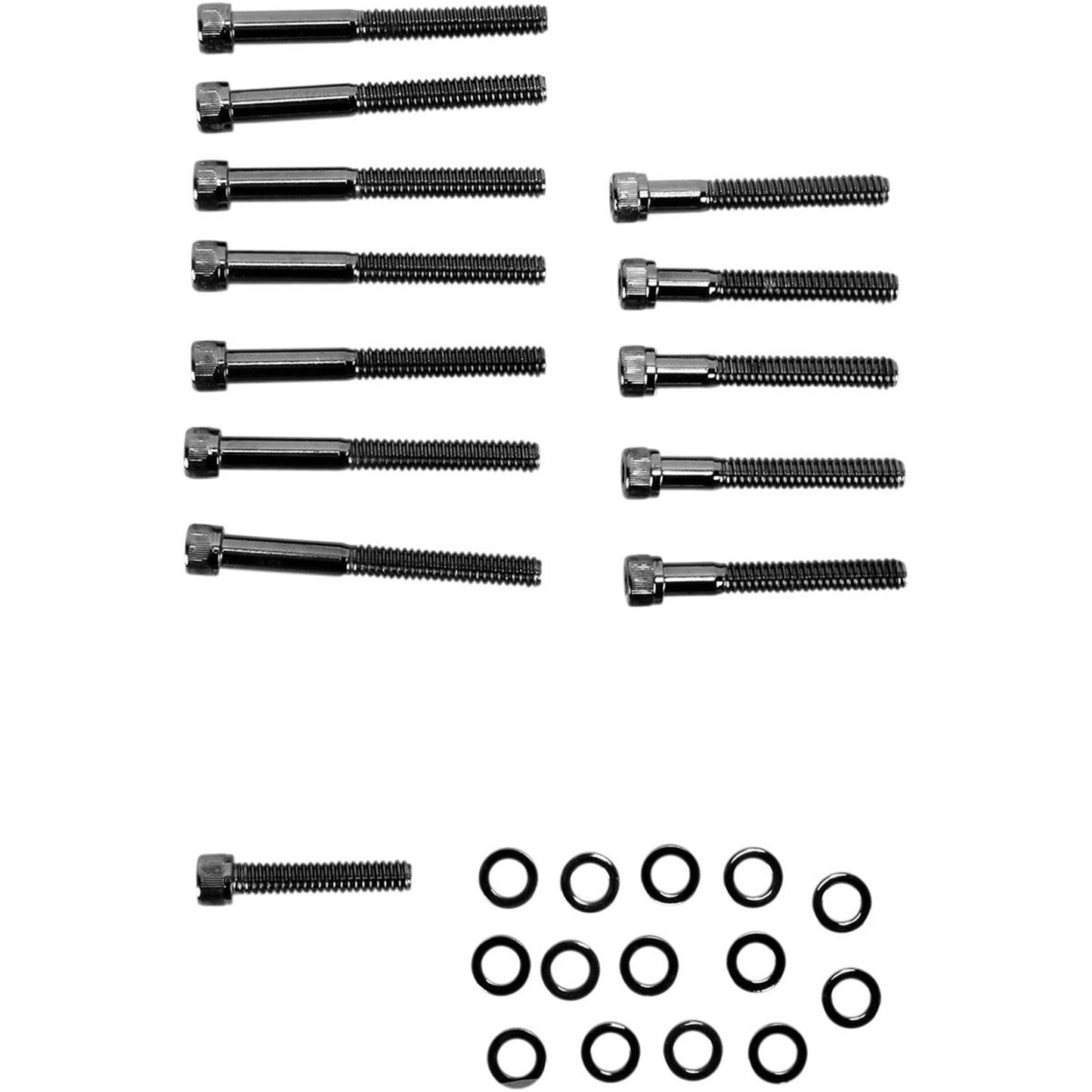 Drag Specialties Bolt Kit Camshaft Cover Knurled 2401-0576_254596