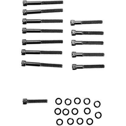 Drag Specialties Bolt Kit Camshaft Cover Knurled 2401-0576_254596