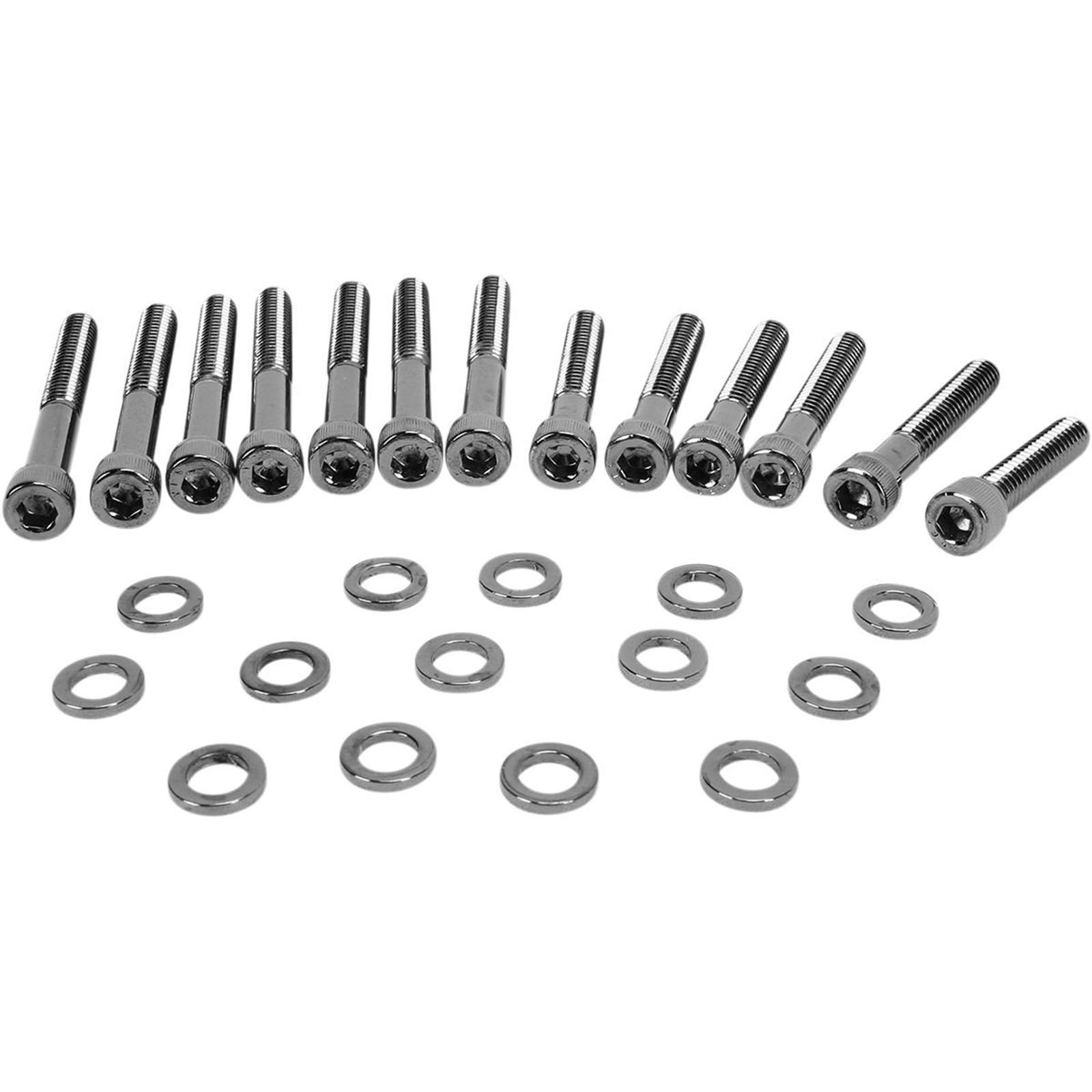 Drag Specialties Bolt Kit Camshaft Cover Knurled 2401-0576_254597