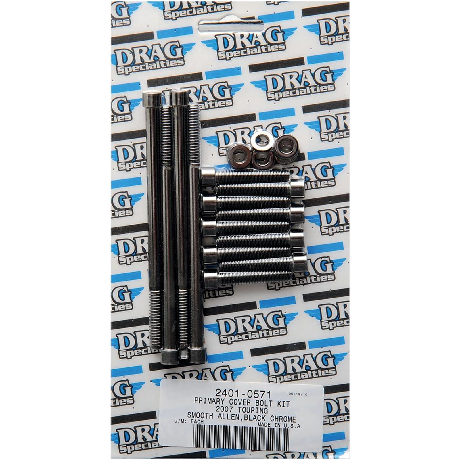 Drag Specialties Bolt Kit Primary Smooth 2401-0571_254604