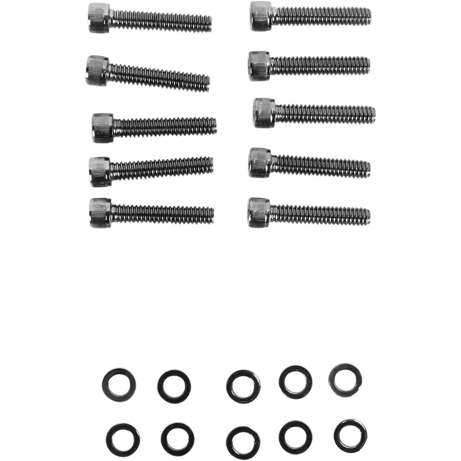 Drag Specialties Bolt Kit Camshaft Cover Knurled 2401-0572_254605