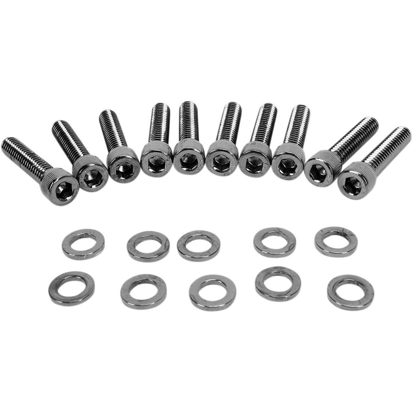Drag Specialties Bolt Kit Camshaft Cover Knurled 2401-0572_254606