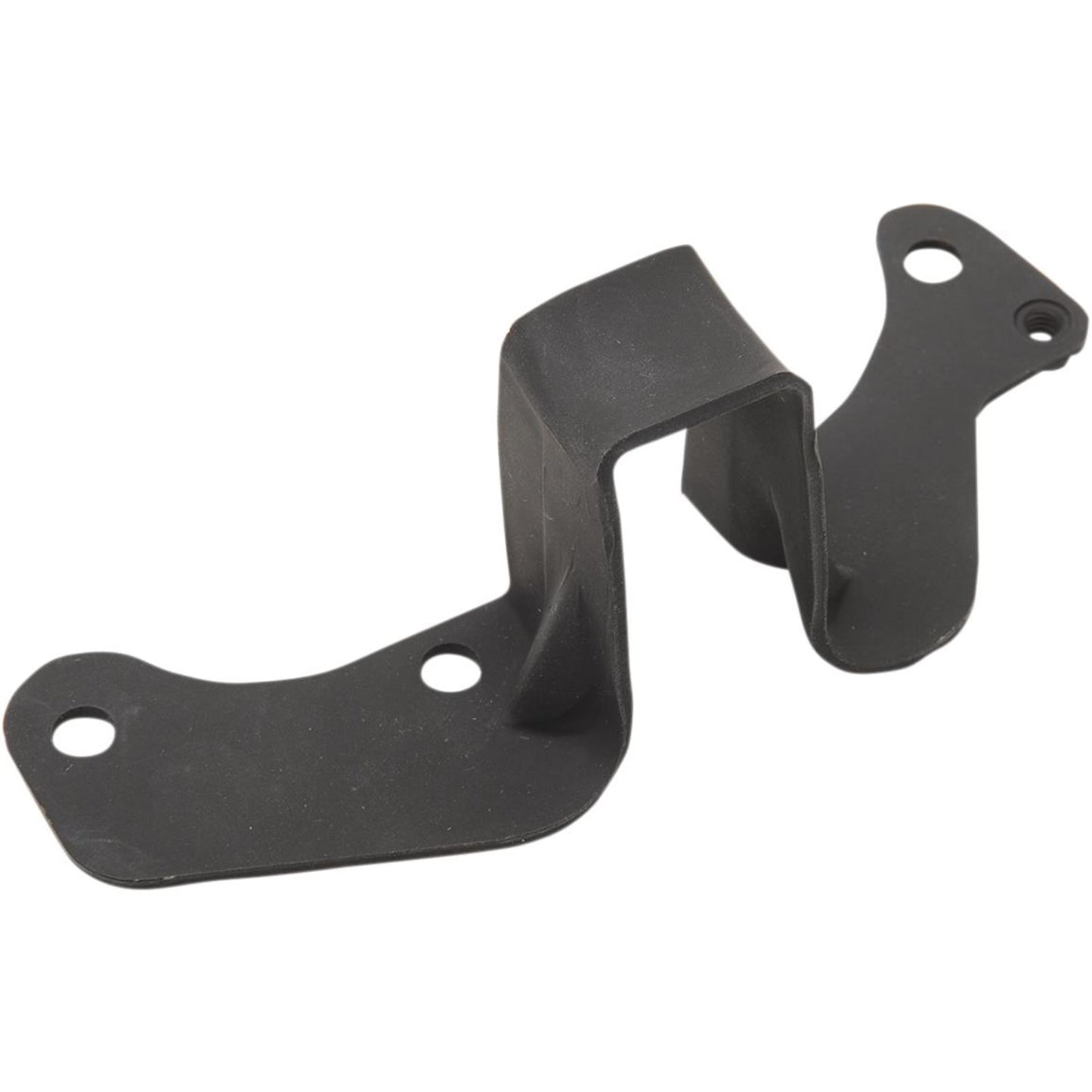 Drag Specialties Rear Exhaust Pipe Bracket Black FLT 97-06 1861-1244_254623