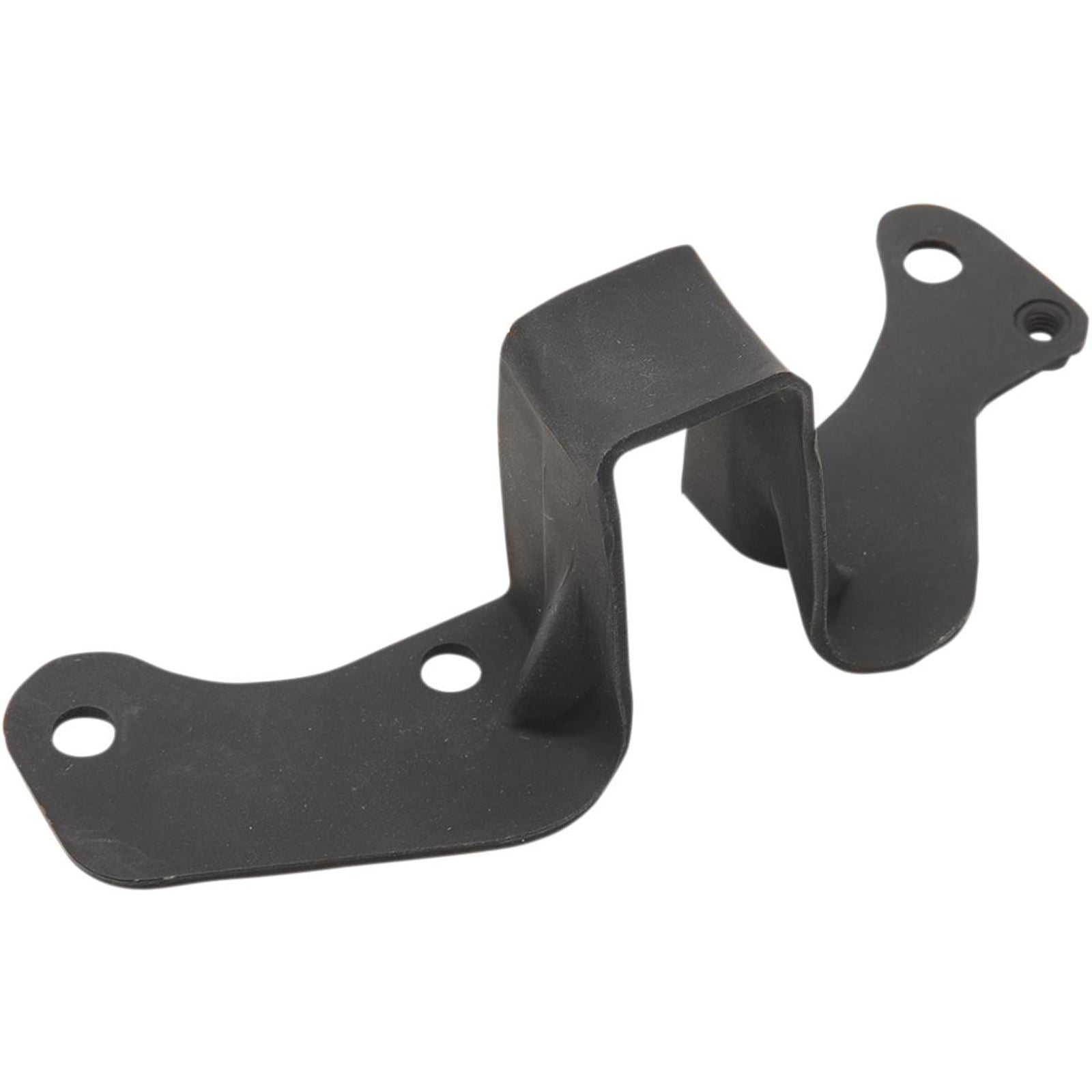Drag Specialties Rear Exhaust Pipe Bracket Black FLT 97-06 1861-1244_254623