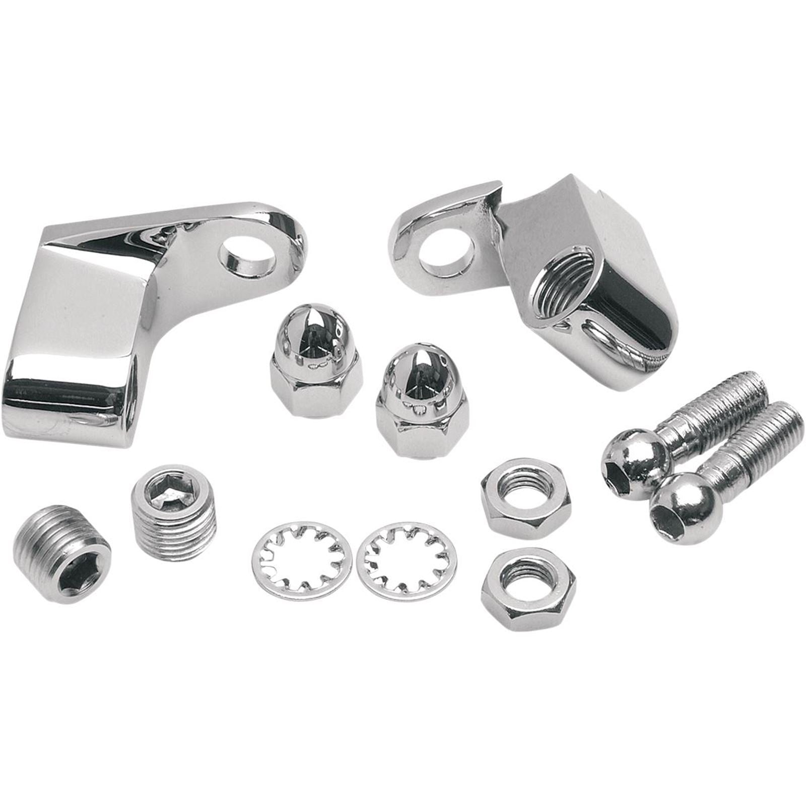 Drag Specialties Front Signal Mounts 03-13 Big Twin 2401-0078_254635