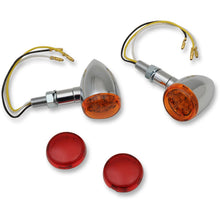 Drag Specialties LED Marker Lights - Chrome/Amber or Red 2040-1959_254642