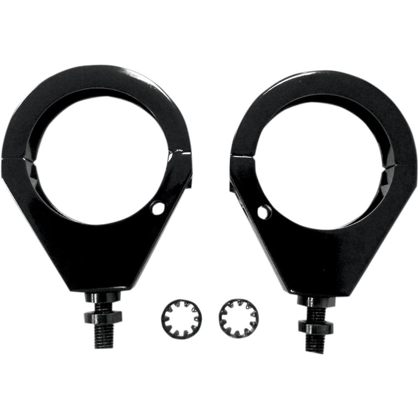 Drag Specialties Turn Signal - Clamp - 49mm - Black 2040-1127_254648