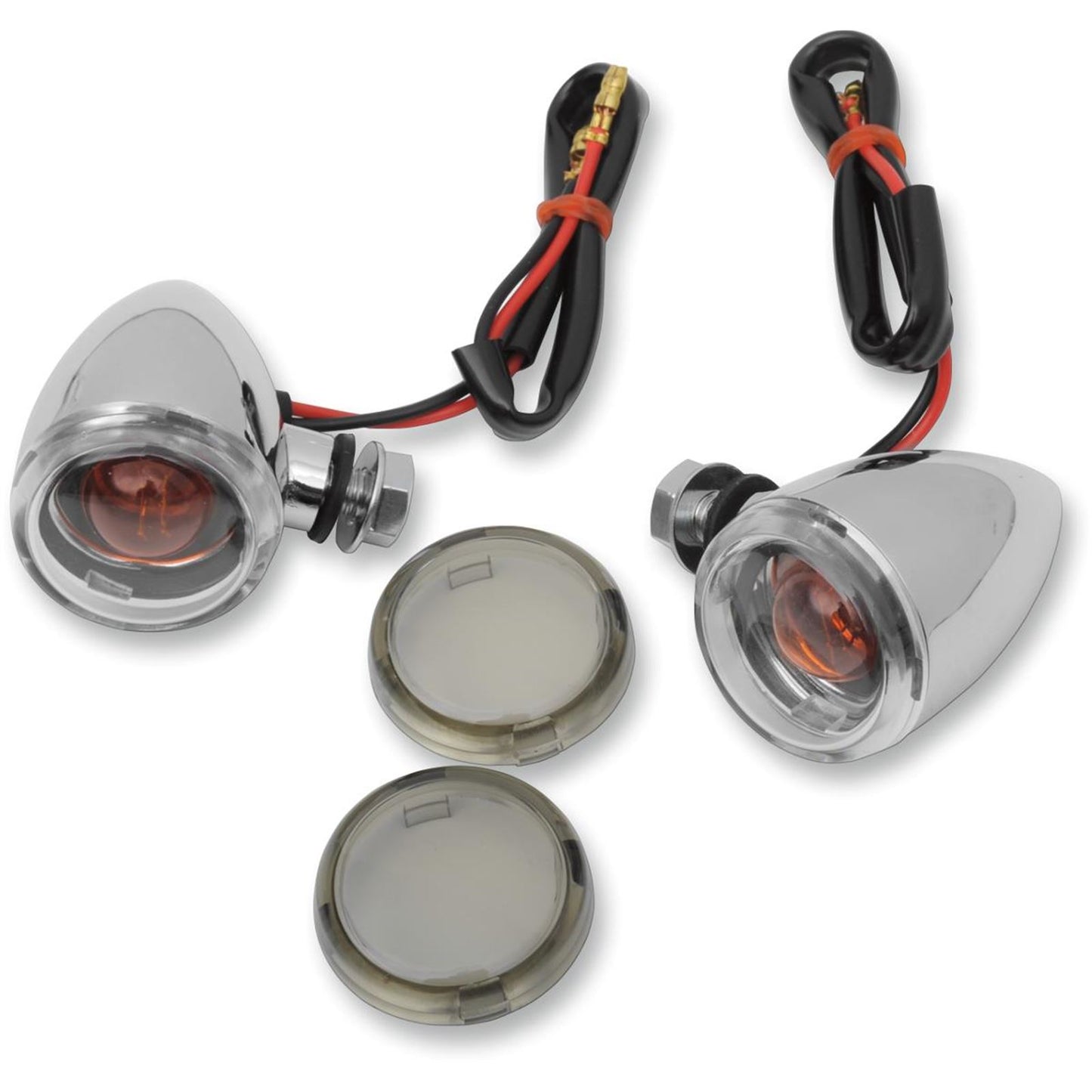 Drag Specialties Mini-Duece Marker Light Kit - Clear/Smoke 2040-0530_254666