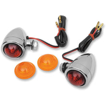 Drag Specialties Mini-Bullet Light Kit - Amber/Red 2040-0532_254668