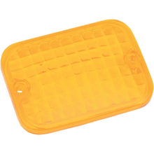 Drag Specialties Replacement Rectangular Lens - Amber 2040-0299_254670