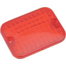 Drag Specialties Replacement Rectangular Lens - Red 2040-0300_254671