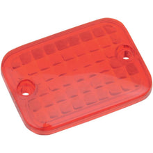 Drag Specialties Replacement Mini Rectangular Lens - Red 2040-0302_254673