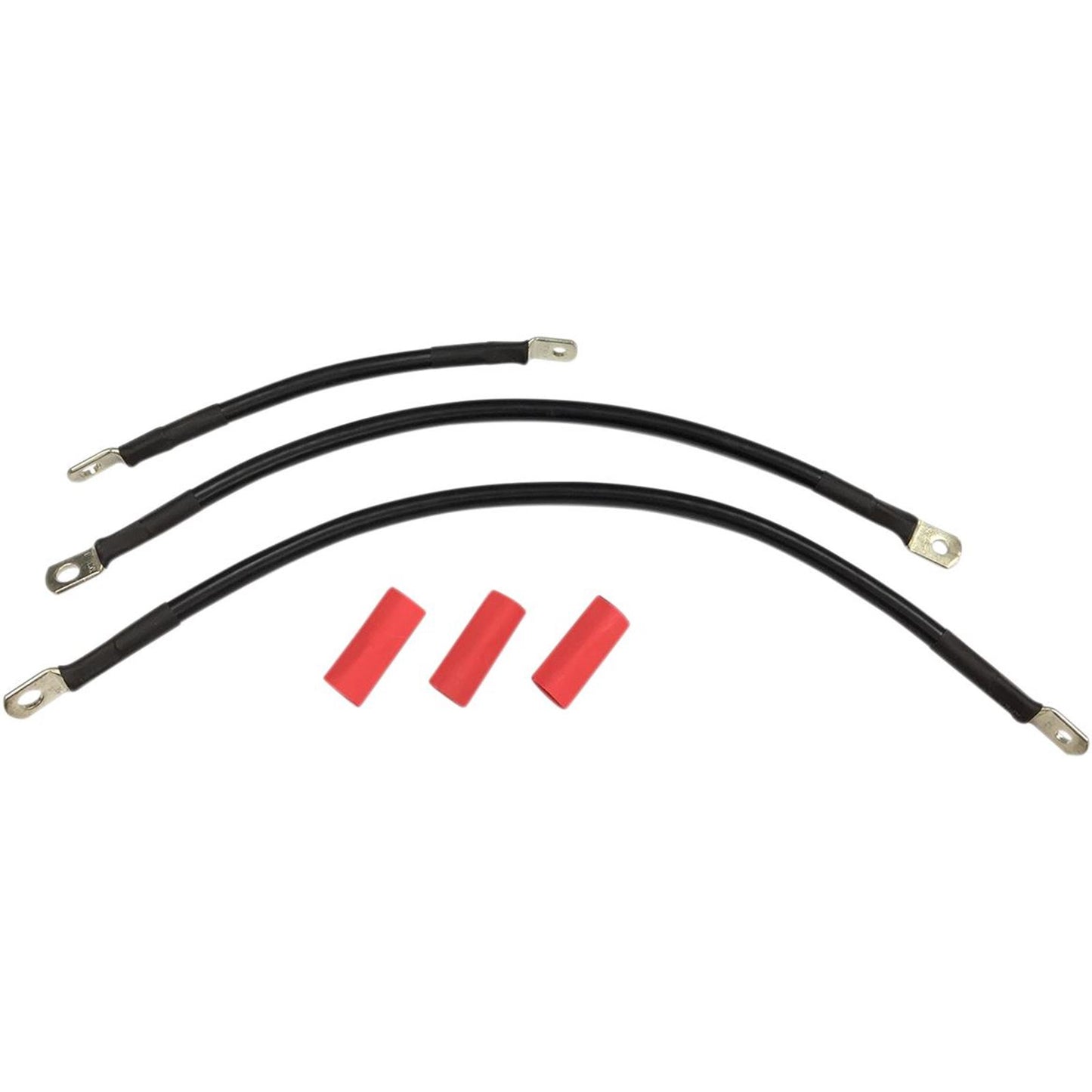 Drag Specialties Black Battery Cable Set - '84-'88 ST 2113-0667_254787