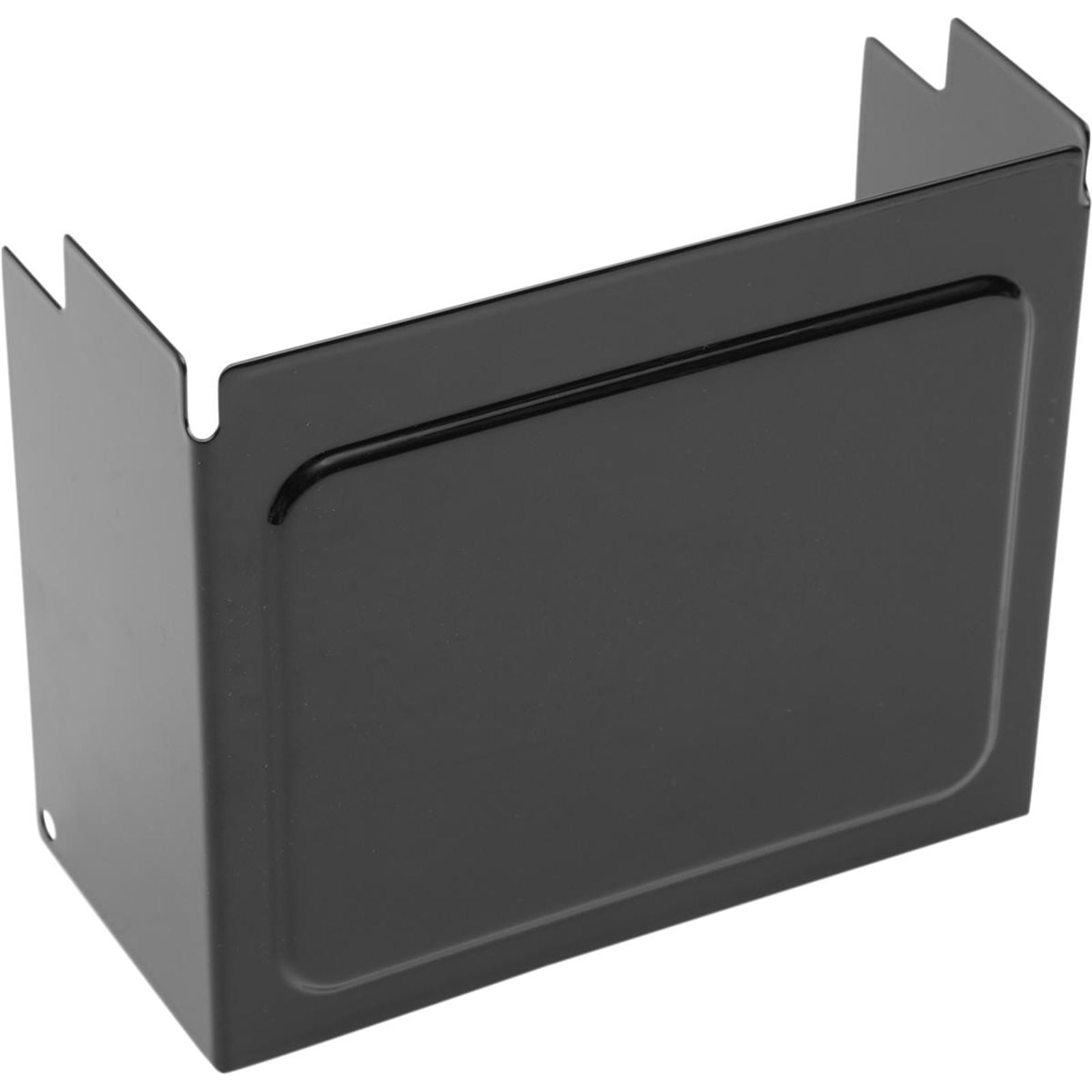 Drag Specialties Battery Cover - Raised - Black 2113-0494_254809