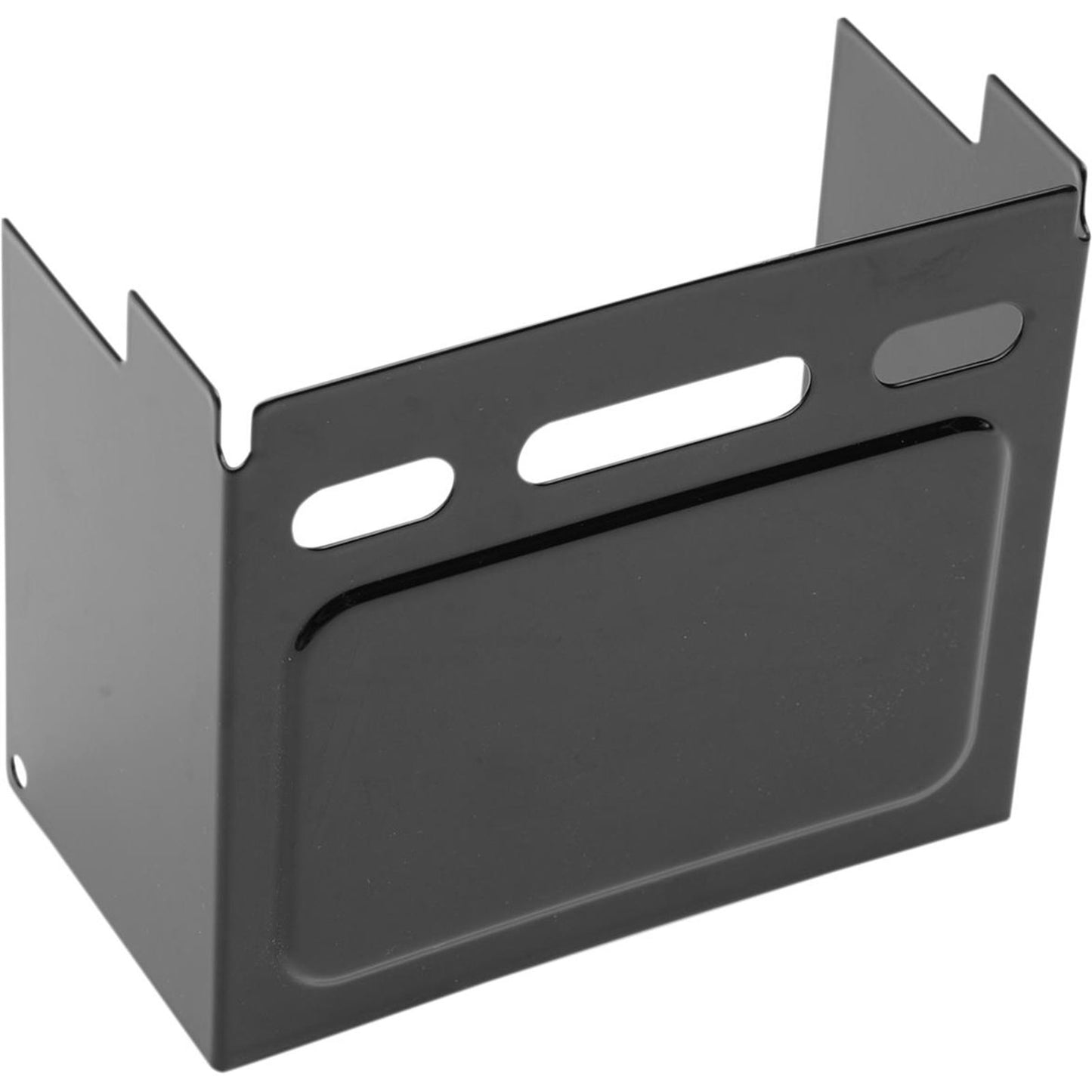 Drag Specialties Battery Cover - Raised - Black 2113-0496_254811