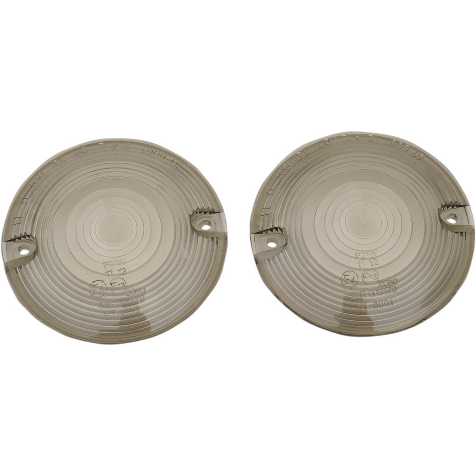 Drag Specialties DOT Turn Signal Lens - FLHT - Smoke 2020-0640_254834