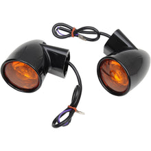 Drag Specialties Rear Bullet Turn Signal Lights FLT - Black 2020-0602_254843