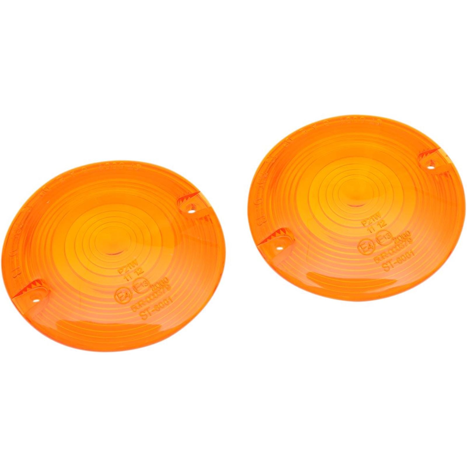 Drag Specialties DOT Turn Signal Lens - FLHT - Amber 2020-0637_254844