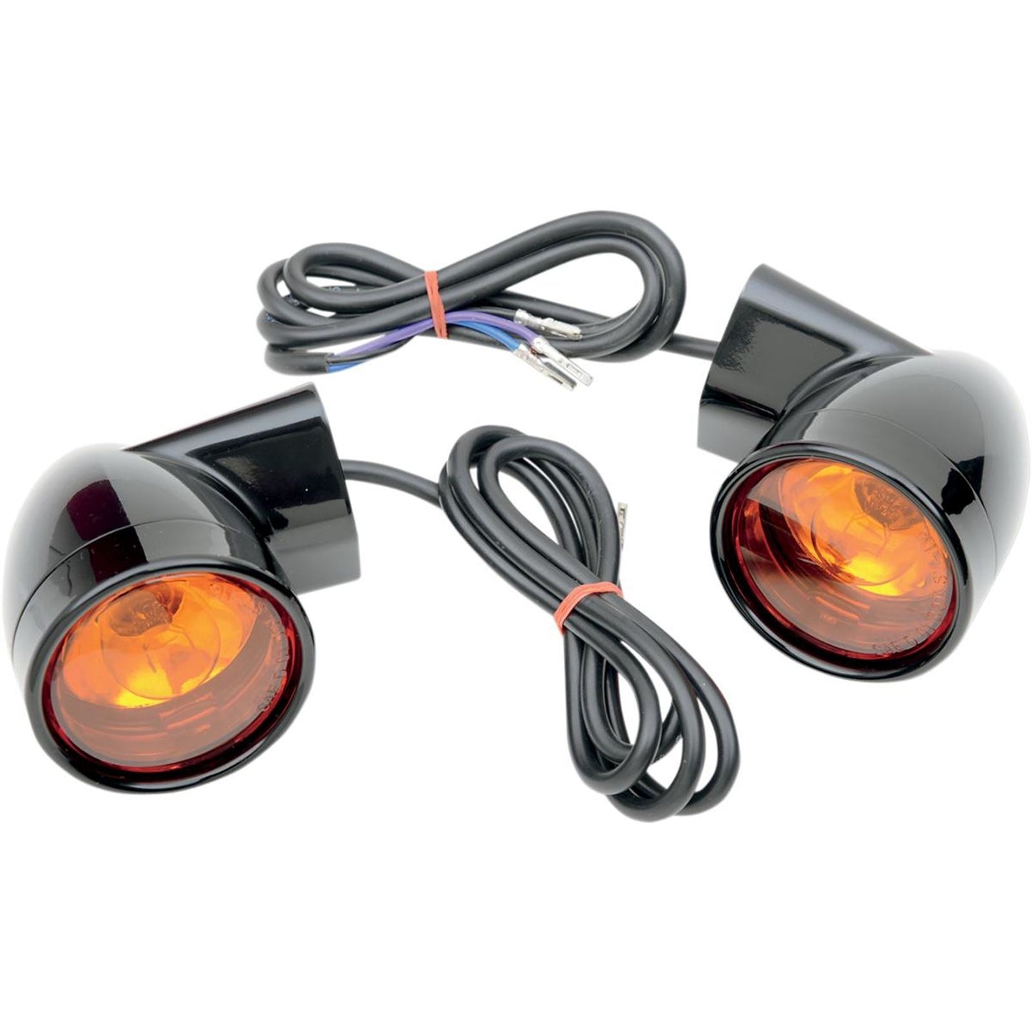 Drag Specialties Bullet Turn Signal Lights FLT - Black 2020-0567_254849