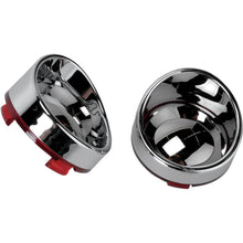 Drag Specialties Visor-Style Bezel/Lenses - Red/Mirror 2020-0401_254867