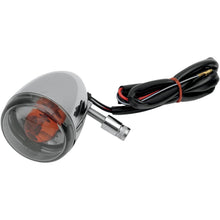 Drag Specialties Universal Turn Signal Light - Front - Chrome with Smoke Lens 2020-0393_254872