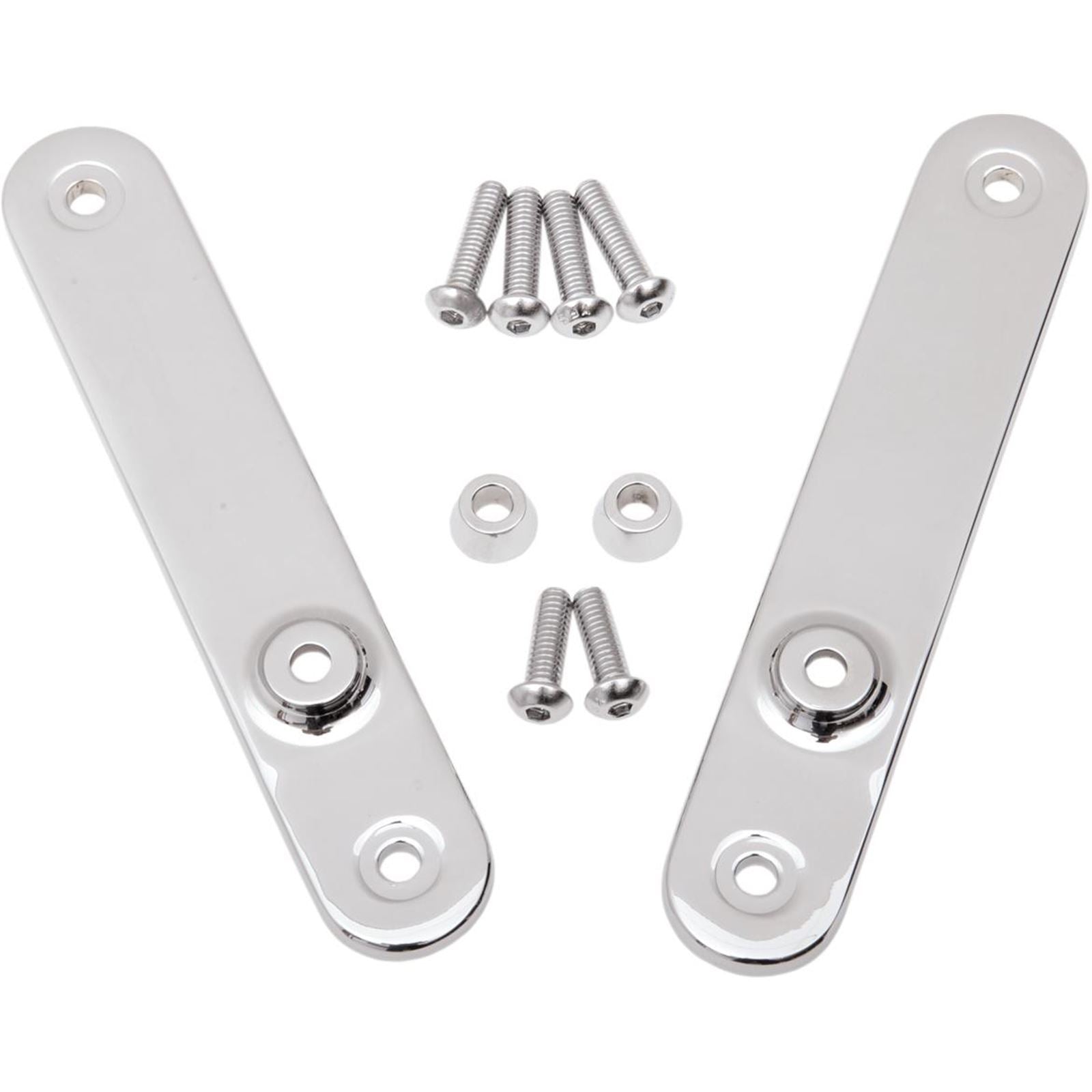 Drag Specialties Turn Signal Relocation Mount - Chrome 2020-0396_254875