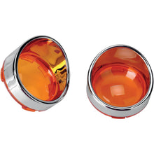 Drag Specialties Visor-Style Bezel/Lenses - Amber 2020-0397_254877