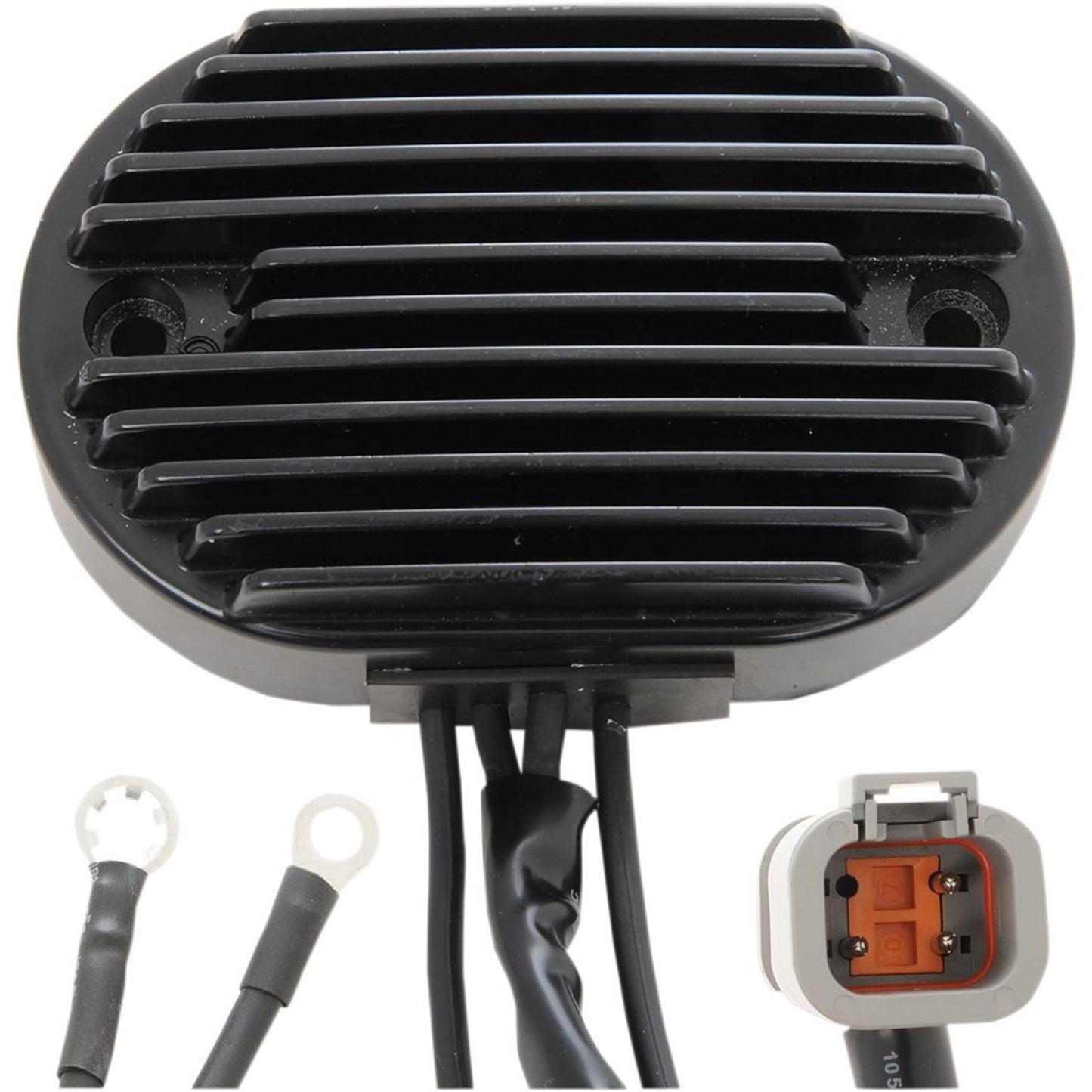 Drag Specialties Regulator - FX/FLST '01-'06 - Black [MPN: 2112-0808]_254908