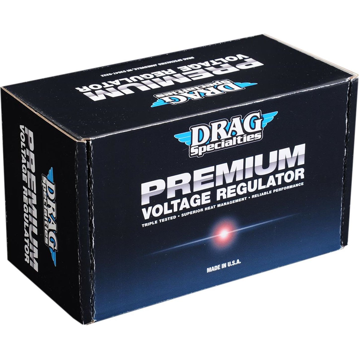 Drag Specialties Regulator - FLT '09-'16 - Black 2112-0793_254932