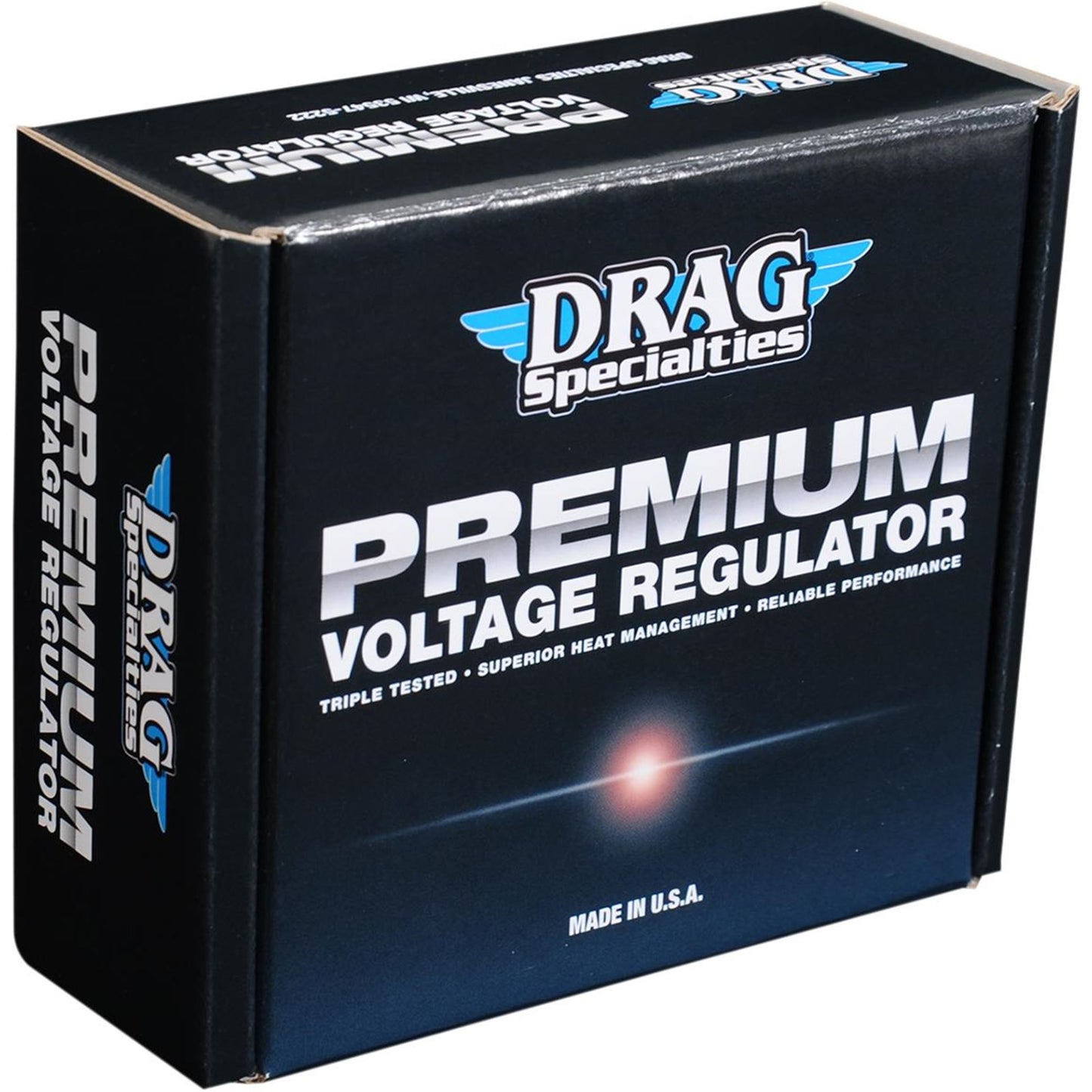 Drag Specialties Regulator - FLT '09-'16 - Black 2112-0793_254933