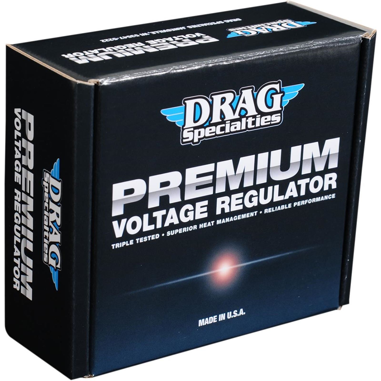 Drag Specialties Regulator - FLT '09-'16 - Black 2112-0793_254933