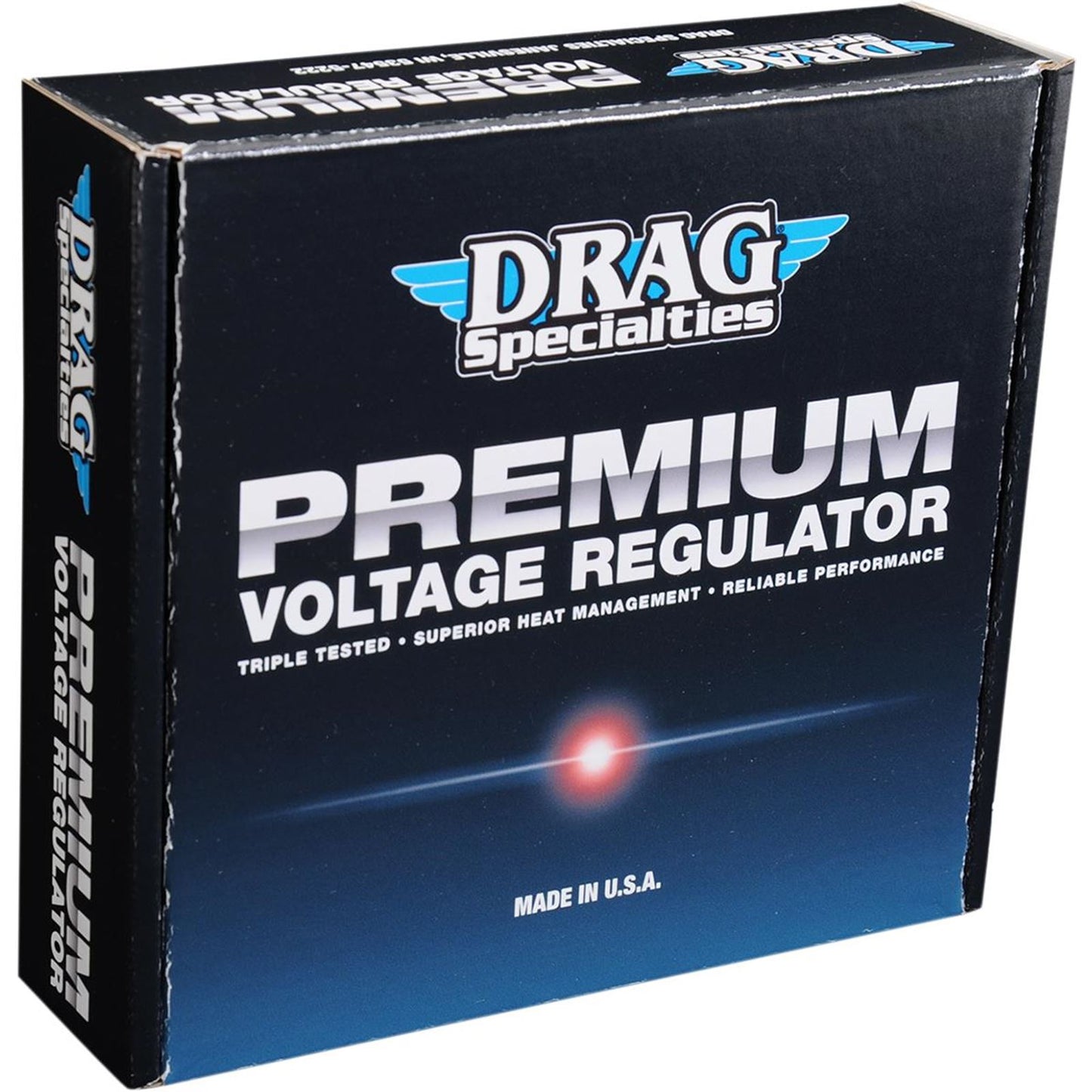 Drag Specialties Regulator - FLT '09-'16 - Black 2112-0793_254934