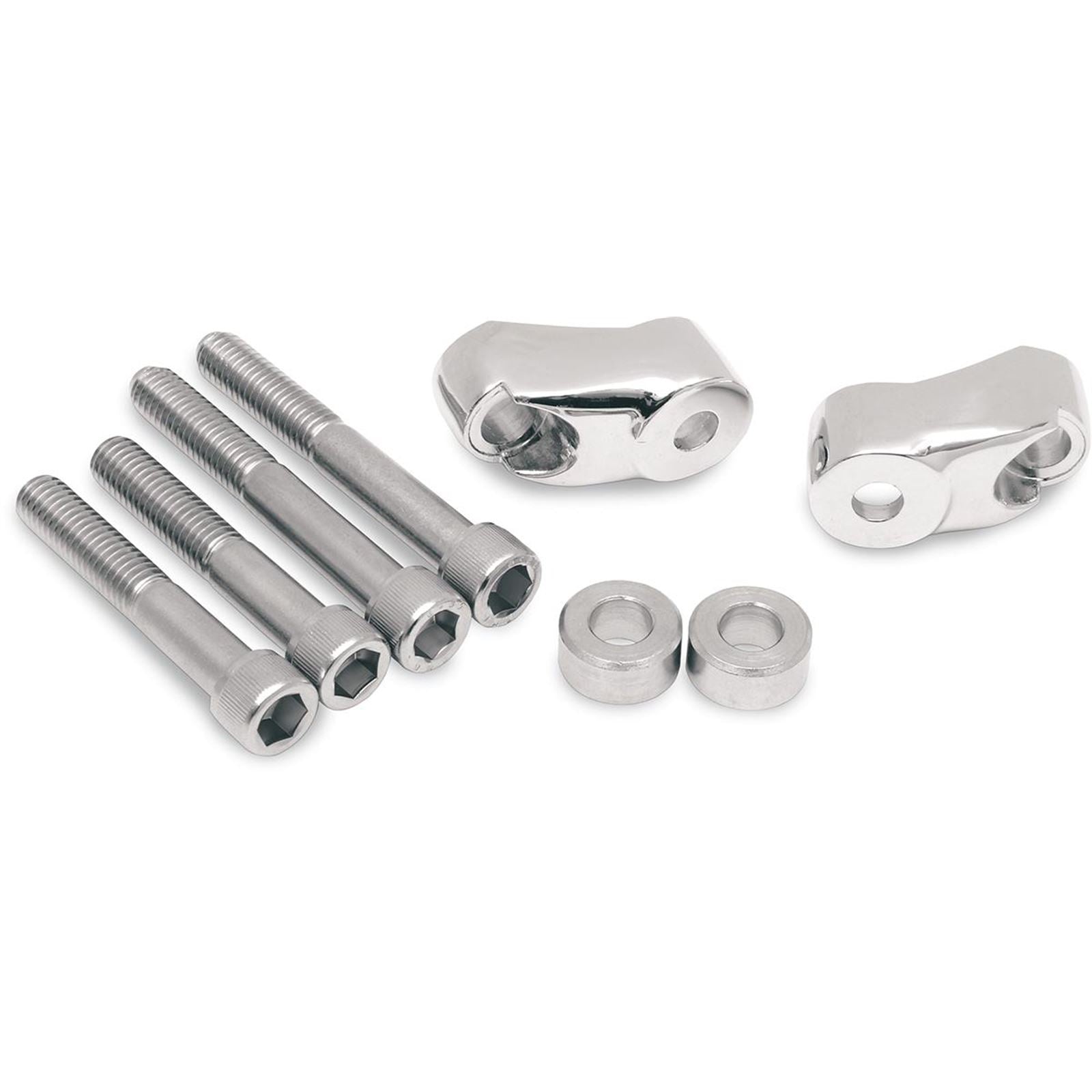 Drag Specialties Turn Signal Mount Kit - 39/49 mm - Chrome 2020-0347_254983