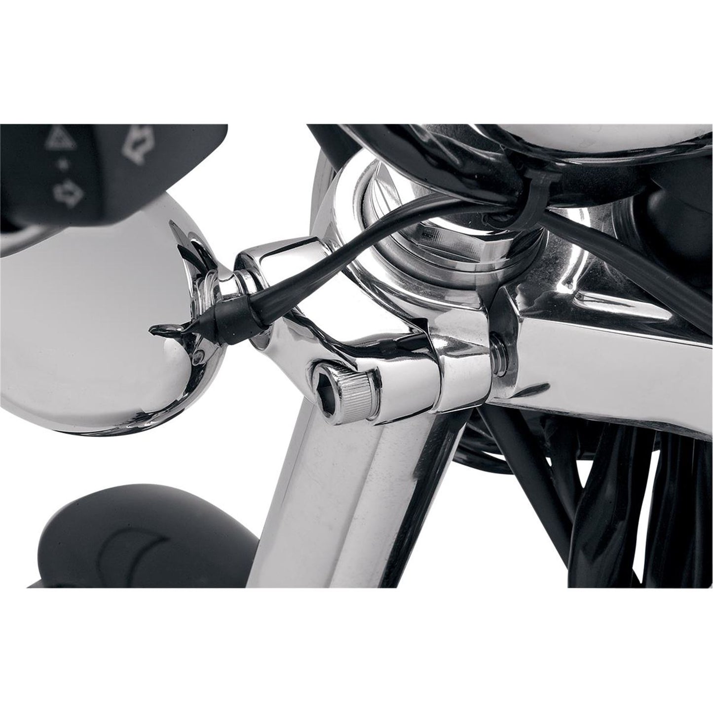 Drag Specialties Turn Signal Mount Kit - 39/49 mm - Chrome 2020-0347_254984