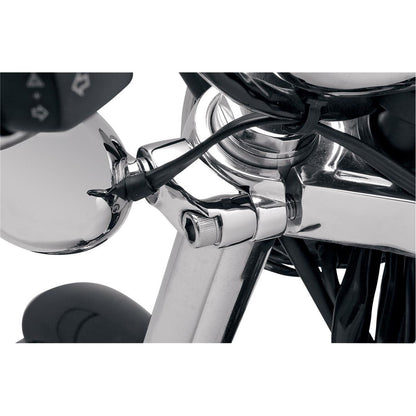 Drag Specialties Turn Signal Mount Kit - 39/49 mm - Chrome 2020-0347_254984