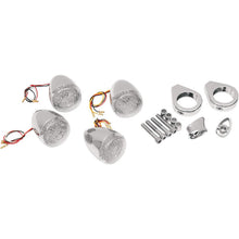 Drag Specialties Turn Signal Kit - Clear/Red 2020-0274_255000