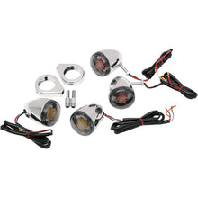 Drag Specialties Turn Signal Kit - Red/Smoke 2020-0275_255001