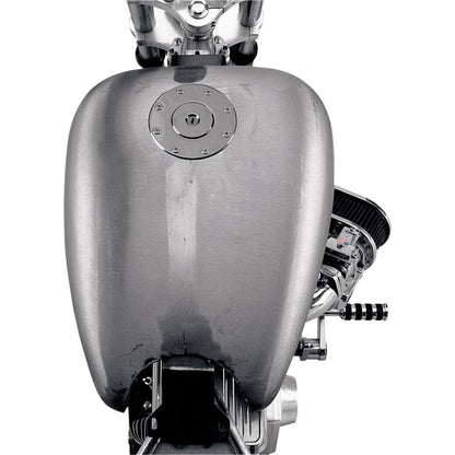 Drag Specialties 2" Extended Gas Tank - Single Locking Aero Cap 2107-1737_255071