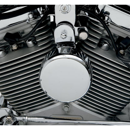 Drag Specialties Round Horn Cover - Chrome 2107-0043_255085