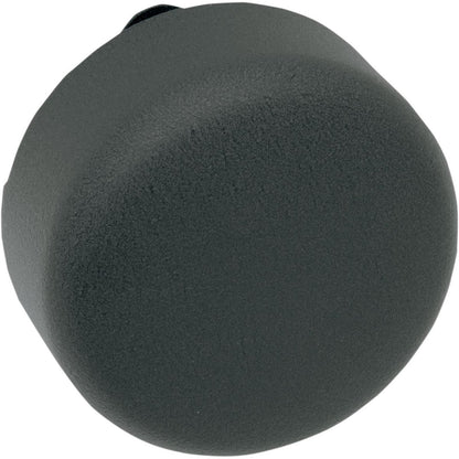 Drag Specialties Round Horn Cover - Black Wrinkle 2107-0046_255093