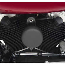Drag Specialties Round Horn Cover - Black Wrinkle 2107-0046_255094
