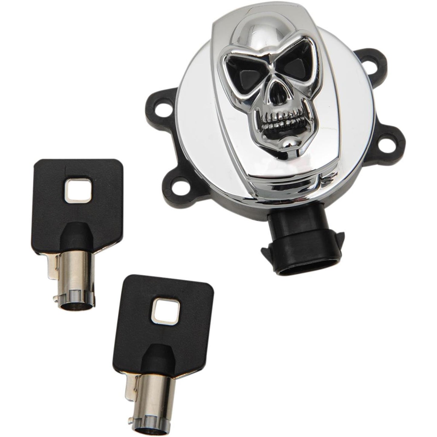 Drag Specialties Skull Ignition Switch Chrome 14-17 2106-0420_255097
