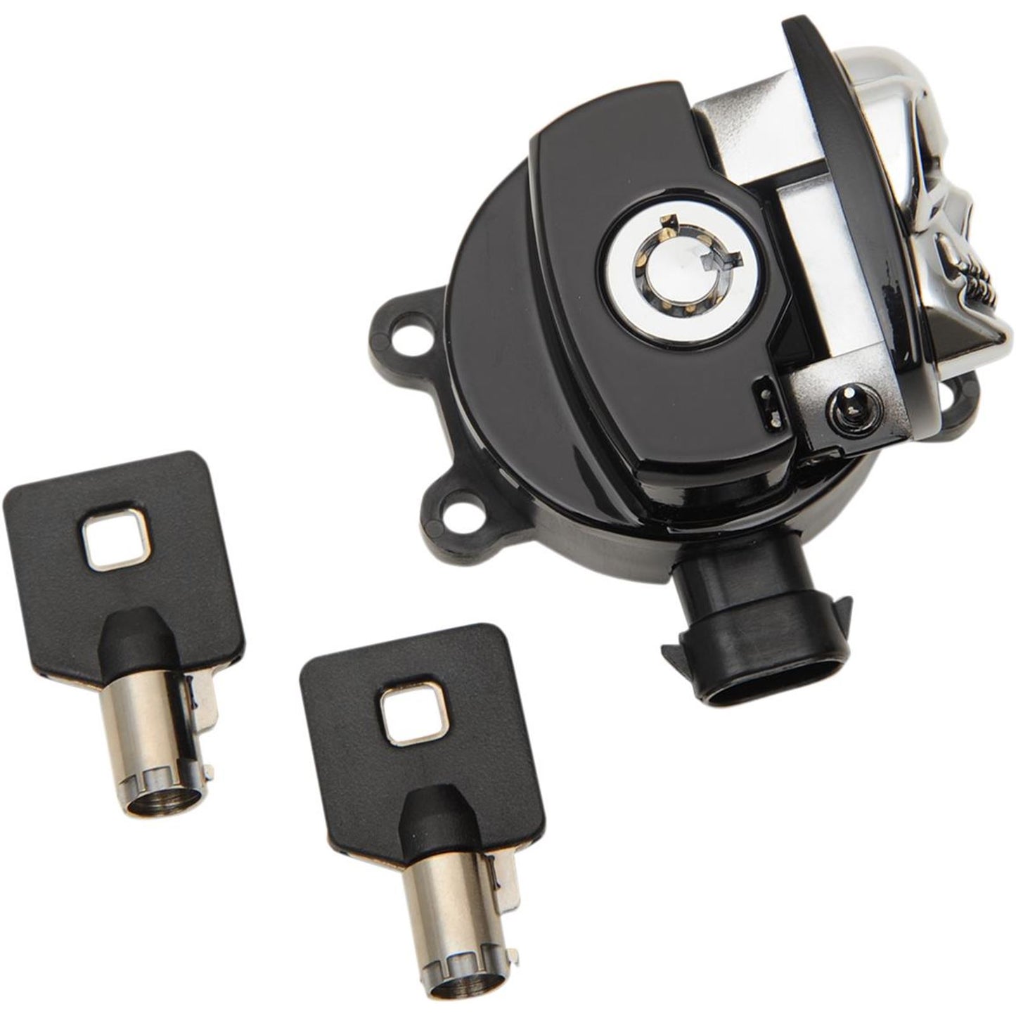 Drag Specialties Skull Ignition Switch Black 14-17 2106-0421_255100