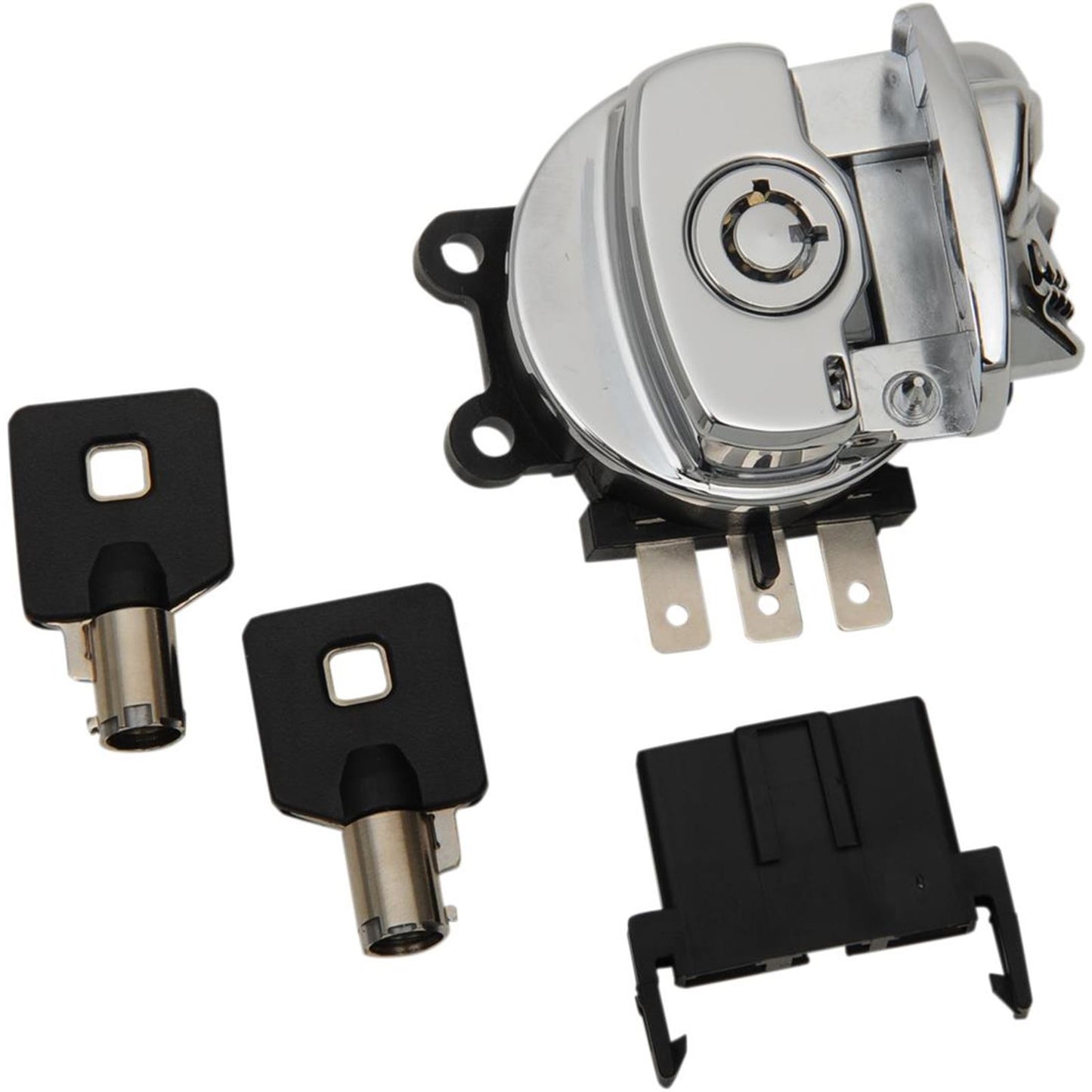 Drag Specialties Skull Ignition Switch Chrome 03-13 2106-0422_255101
