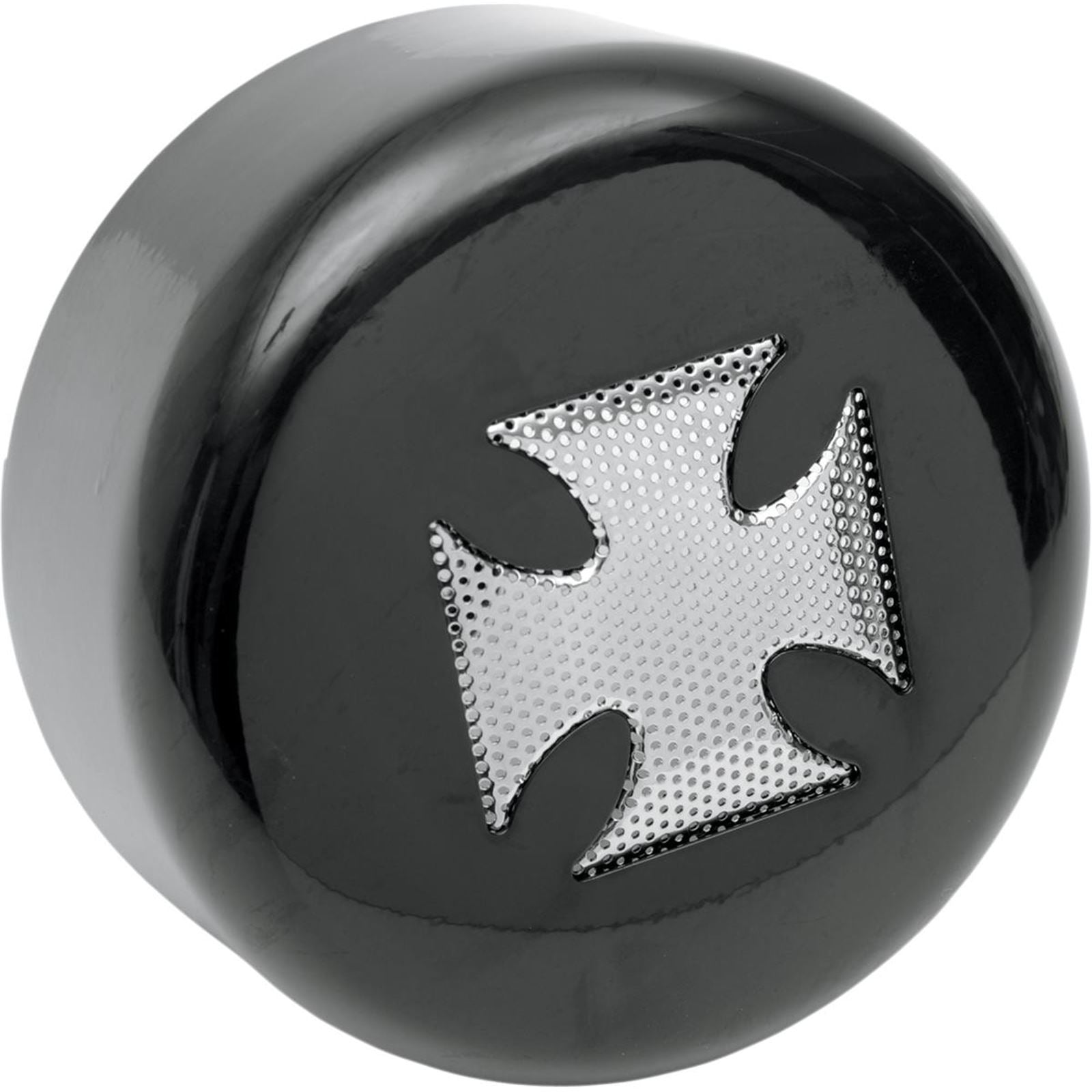 Drag Specialties Horn Cover - Cross - '91-'19 - Black 2107-0029_255107